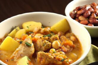 Hearty Groundnut Stew with Chicken: A Flavorful Delight