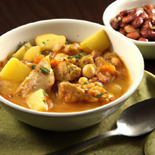 Hearty Groundnut Stew with Chicken: A Flavorful Delight