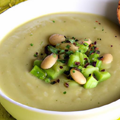 Velvety Fava Bean Soup with Warm Cumin Essence