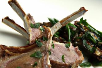 Savor the Flavor: Grilled Lamb Loin Chops with Garlic Butter