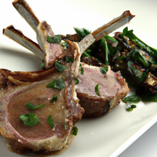 Savor the Flavor: Grilled Lamb Loin Chops with Garlic Butter