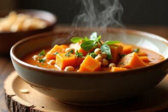 Sweet Potato and Peanut Stew