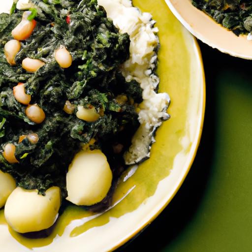 Kenyan Sukuma with Ugali: A Savory Taste of Tradition