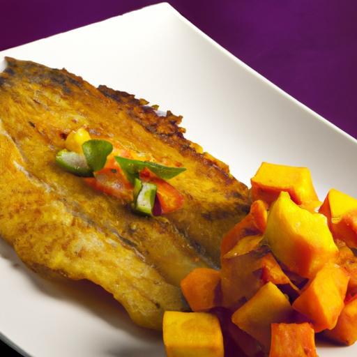 Savor Flavor: One-Pan Grilled Fish with Sweet Plantains