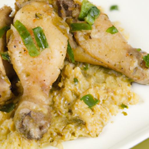 Savor the Flavor:⁢ Braised ⁣Chicken ⁤Legs⁢ with Fluffy Couscous