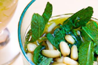 Moroccan Mint Tea with Pine Nuts: A Refreshing Tradition