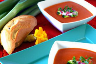 Refreshing Chilled Gazpacho Soup: A Cool Summer Delight