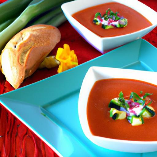 Refreshing Chilled Gazpacho Soup: A Cool Summer Delight