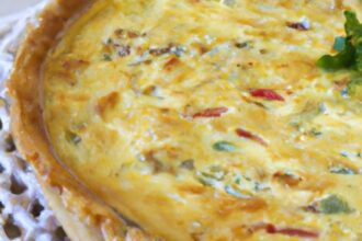 Delicious French Quiche with a Crispy Gluten-Free Crust