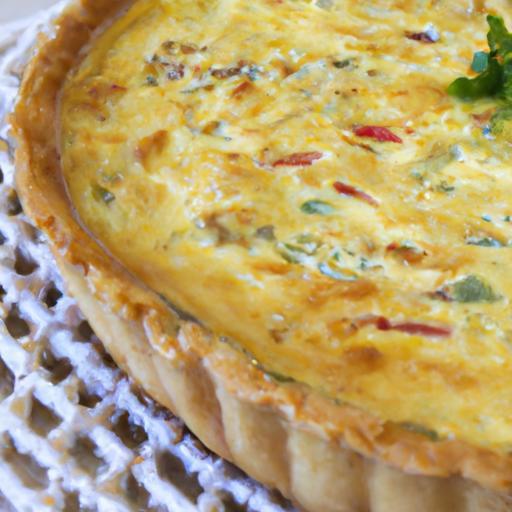 Delicious French Quiche with a Crispy Gluten-Free Crust
