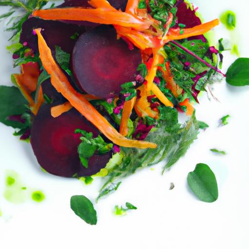 Earthy Roasted Beets & Carrots Salad with Creamy Burrata