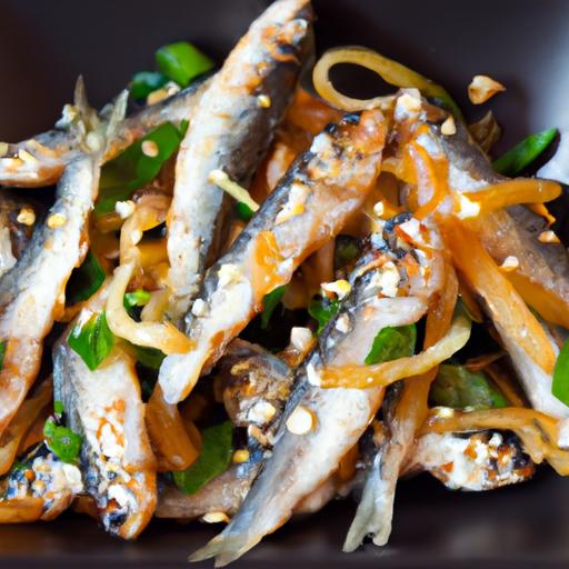 Myeolchi Bokkeum: Crunchy korean Stir-Fried‌ Anchovies Delight