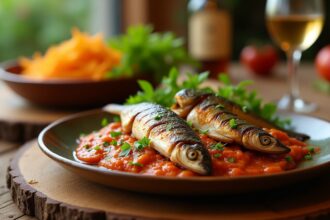 Savor Grilled Sardines with Zesty Charmoula Sauce Delight