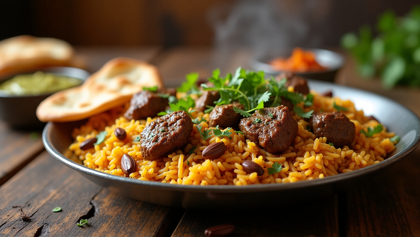 Somali Lamb Biryani