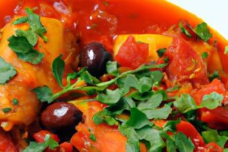 Savoring Guinean Fotot: Fish Simmered in Rich Palm Oil