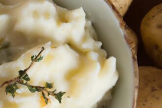 Velvety Garlic Mashed Potatoes: Creamy Comfort in Every Bite