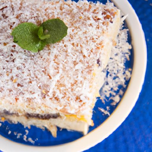 Delightful Cassava Cake with Creamy Coconut Bliss