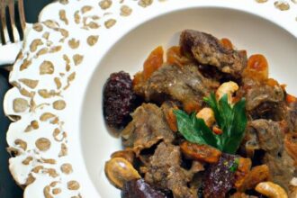 Savor the Exotic Flavors of Beef Tagine with Dates & Walnuts