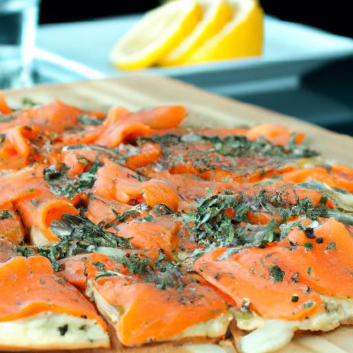 Elevate Your Pizza: Smoked Salmon and Crème Fraîche Delight