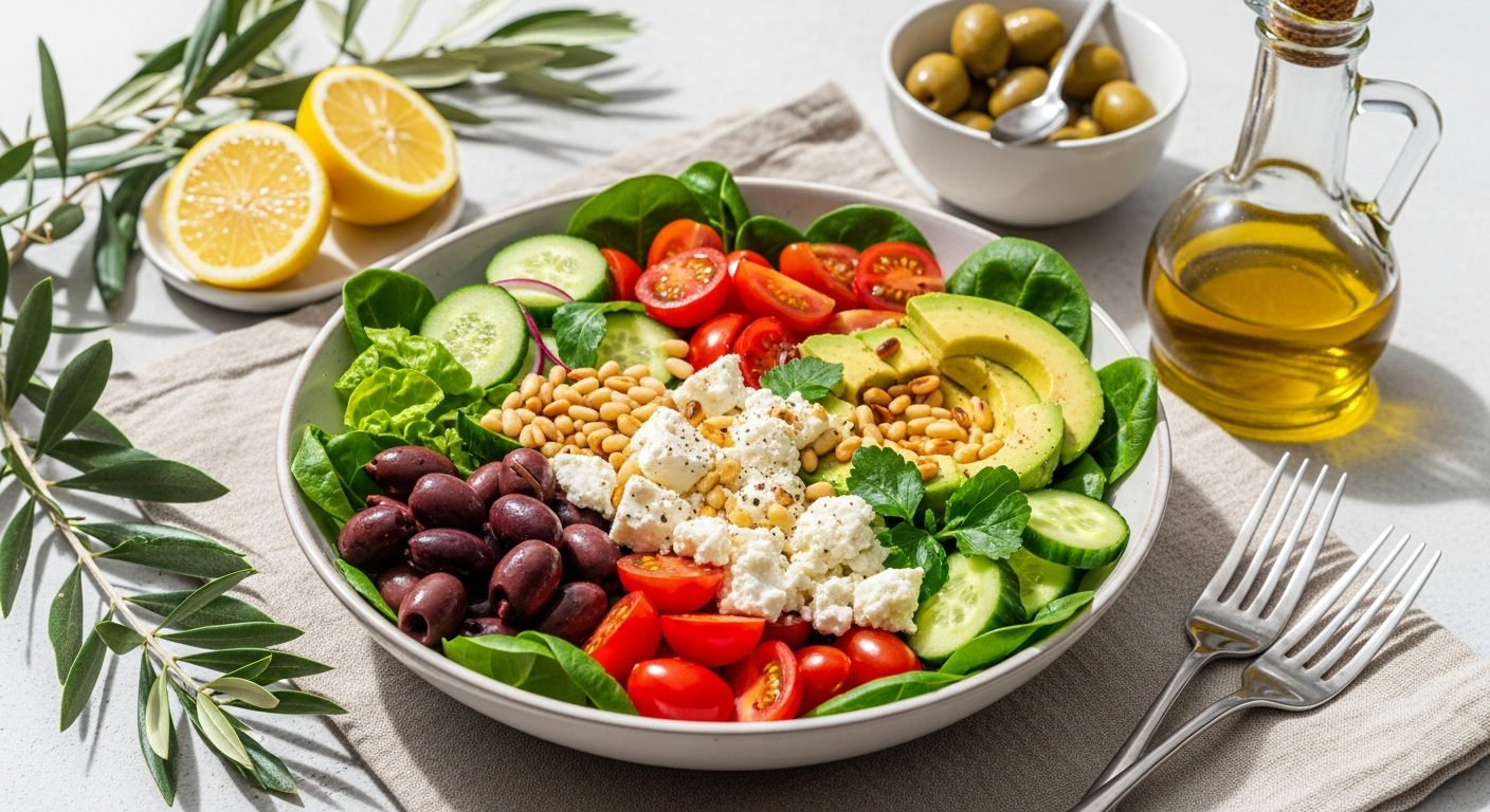 Healthy Mediterranean Salads: Fresh Flavors and a Guide to Vibrant Eating