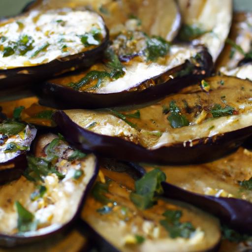 Savory Roasted Mediterranean Eggplant with Garlic & Herbs