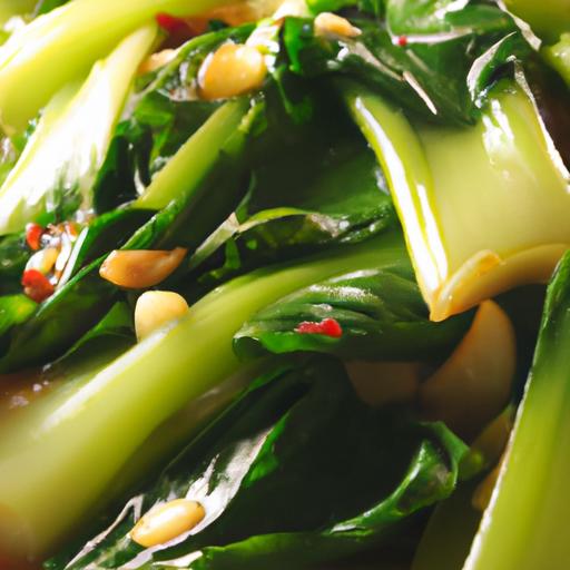 crisp & Flavorful: Stir-fried Bok Choy with Garlic Delight