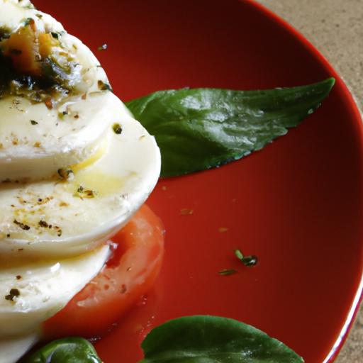 Savor the Classic Charm of Fresh ​Mozzarella Margherita