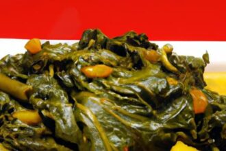 Rwandan Isombe: Cassava Leaves Steeped in Groundnut Flavor