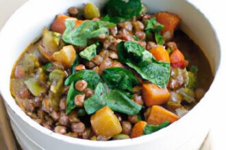 Wholesome Lentil & Veggie Stew: Comfort in Every Bowl