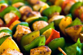 Savor Slimming Eats: Zesty Mexican Barbecue Chicken Skewers