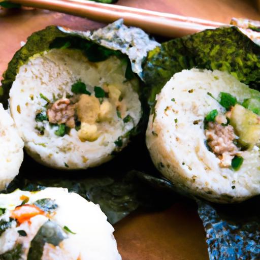 Three Creative Vegan Jumeokbap Rice Balls to Savor Today