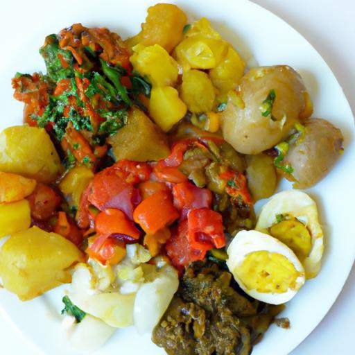 Ethiopian Beyaynetu: A Colorful Sampler of Tradition
