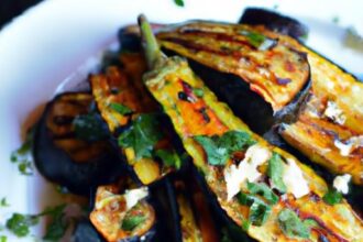 Savor the Flavors of Mediterranean Grilled Eggplant Delight