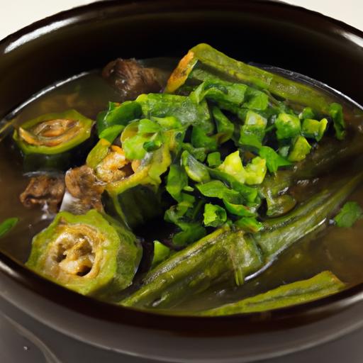 okra Soup with Fish and Beef: A Hearty, Flavorful Classic