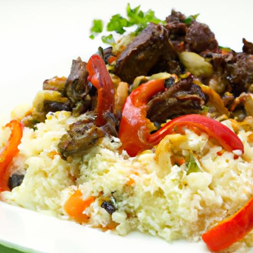 Savoring Tradition: the Art of Goat Meat with Rice delight