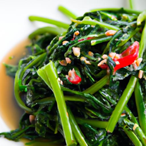 Savoring Stir-Fried Kangkung: A Crisp Twist on Water Spinach