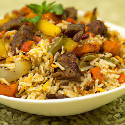Savoring Pilau Rice with Beef: A flavorful Journey