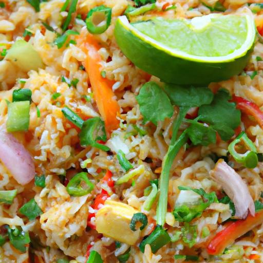 Aromatic Spiced Coconut Fried Rice: Flavorful Island Delight