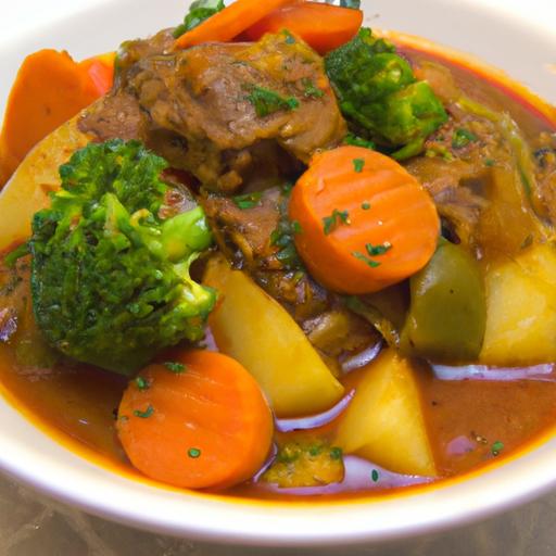 Hearty Somali Beef Stew with Vibrant Vegetables Unveiled