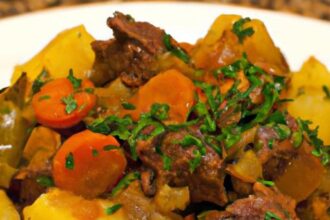 Hearty Somali Beef Stew with Vibrant Vegetables Unveiled