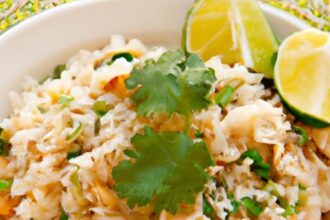 Aromatic Spiced Coconut Fried Rice: Flavorful Island Delight
