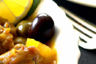 Savoring Chicken Tagine with Preserved Lemon & Olives