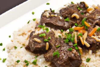 Savoring Tradition: The Art of Goat Meat with Rice Delight