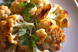 Spice It Up: Roasted Cauliflower with Ras el Hanout Magic