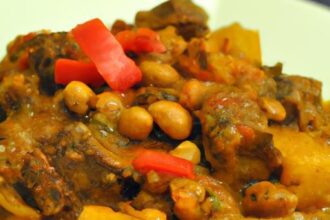 Savory Senegalese Mafe: Hearty Lamb & Beef Peanut Stew Delight