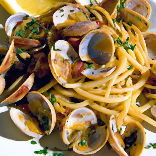 Savor the Sea: Spaghetti with Clams and Garlic Delight
