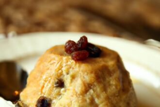 Steamed Suet Pudding: Classic Comfort with Golden Syrup Bliss