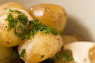 Velvety Creamy Garlic Sauce Baby Potatoes Recipe Unveiled