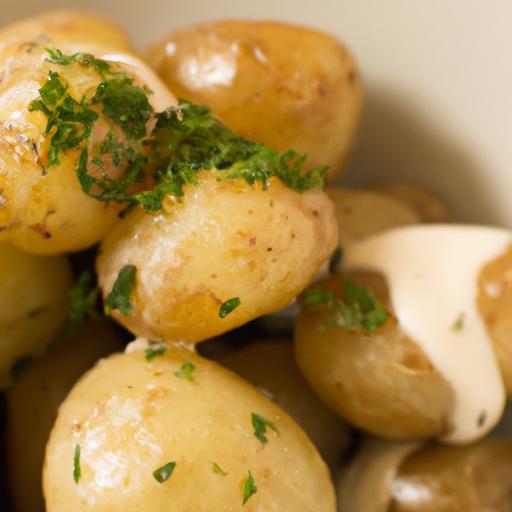 Velvety Creamy Garlic Sauce Baby Potatoes Recipe Unveiled