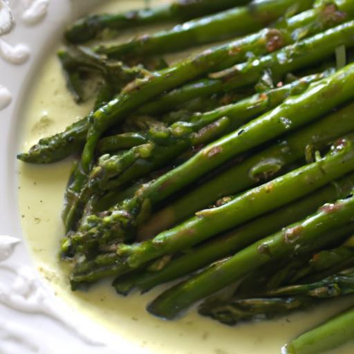 Savor Grilled Asparagus Drizzled with Luscious Hollandaise